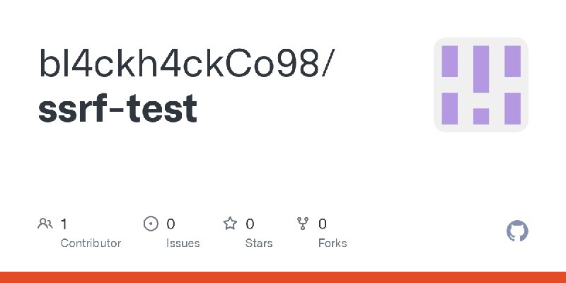 GitHub - bl4ckh4ckCo98/ssrf-test