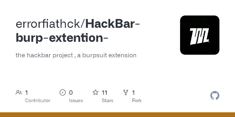 GitHub - errorfiathck/HackBar-burp-extention-: the hackbar project , a burpsuit extension