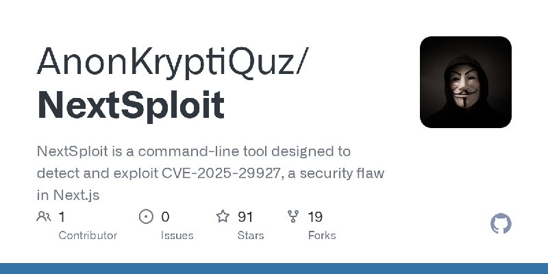 GitHub - AnonKryptiQuz/NextSploit: NextSploit is a command-line tool designed to detect and exploit CVE-2025-29927, a security…