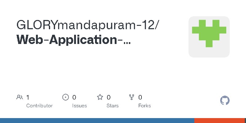 GitHub - GLORYmandapuram-12/Web-Application-Vulnerability-Scanner