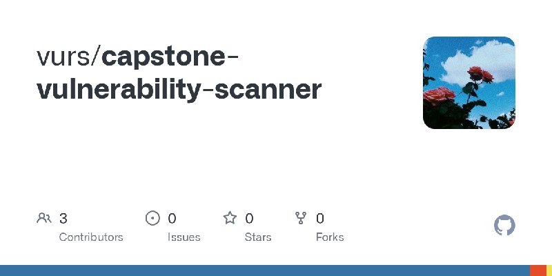 GitHub - vurs/capstone-vulnerability-scanner