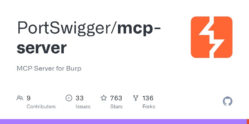 GitHub - PortSwigger/mcp-server: MCP Server for Burp