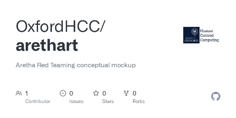 GitHub - OxfordHCC/arethart: Aretha Red Teaming conceptual mockup