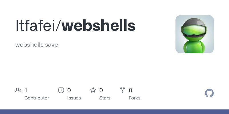 GitHub - ltfafei/webshells: webshells save