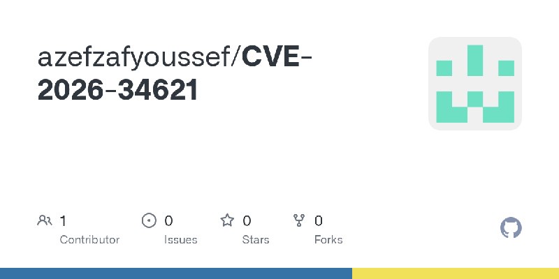 GitHub - azefzafyoussef/CVE-2026-34621