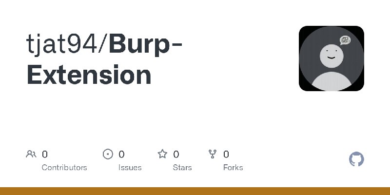 GitHub - tjat94/Burp-Extension