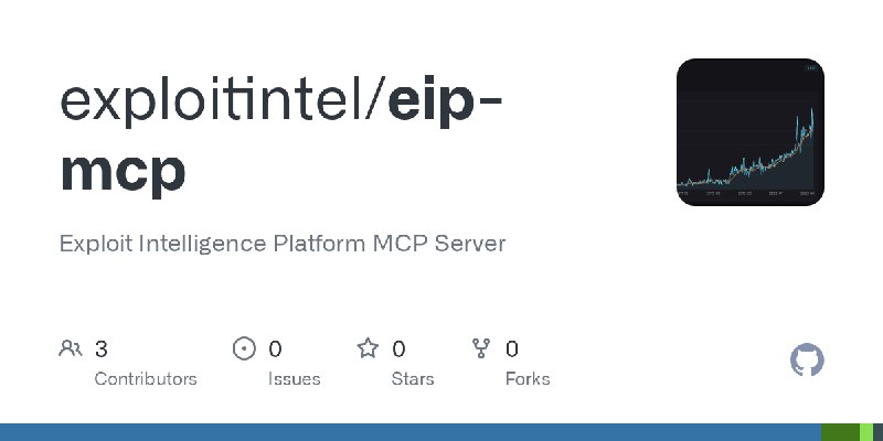 GitHub - exploitintel/eip-mcp: Exploit Intelligence Platform MCP Server