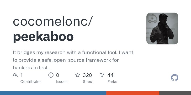 GitHub - cocomelonc/peekaboo: It bridges my research with a functional tool. I want to provide a safe, open-source framework for…