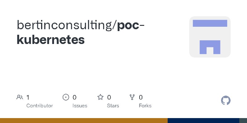 GitHub - bertinconsulting/poc-kubernetes