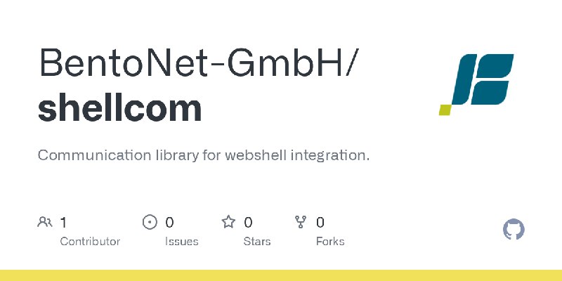 GitHub - BentoNet-GmbH/shellcom: Communication library for webshell integration.