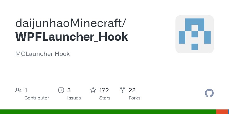 GitHub - daijunhaoMinecraft/WPFLauncher_Hook: MCLauncher Hook