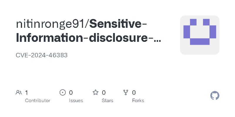 GitHub - nitinronge91/Sensitive-Information-disclosure-via-SPI-flash-firmware-for-Hathway-router-CVE-2024-46383: CVE-2024-46383