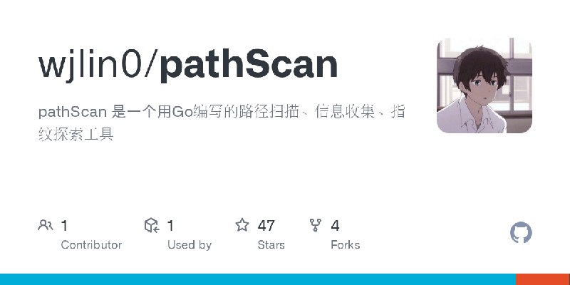GitHub - wjlin0/pathScan: pathScan 是一个用Go编写的路径扫描、信息收集、指纹探索工具
