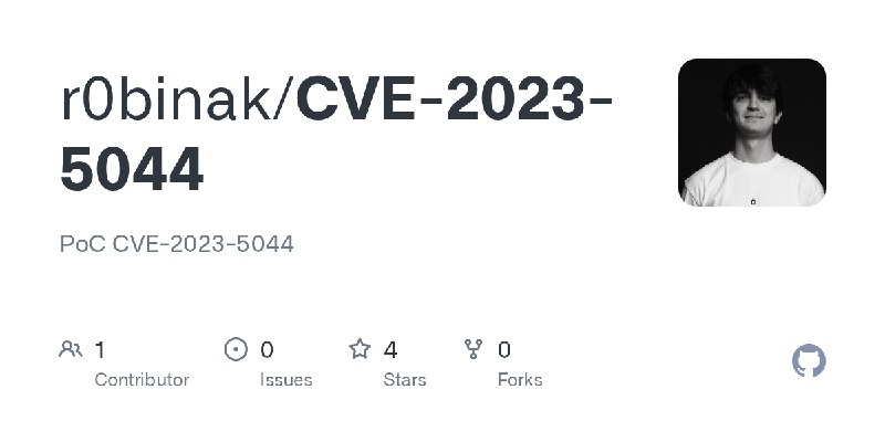 GitHub - r0binak/CVE-2023-5044: PoC CVE-2023-5044