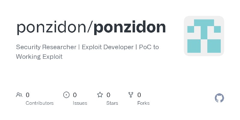 ponzidon/ponzidon
