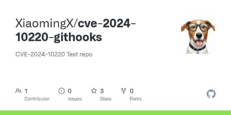 GitHub - XiaomingX/cve-2024-10220-githooks: CVE-2024-10220 Test repo