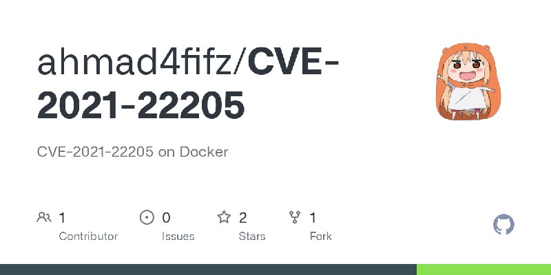 GitHub - ahmad4fifz/CVE-2021-22205: CVE-2021-22205 on Docker