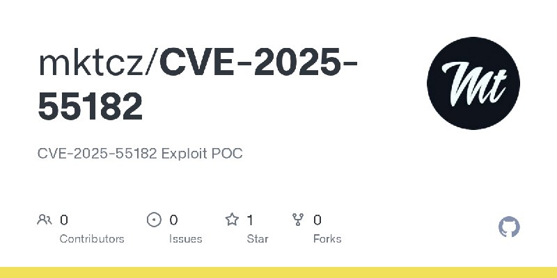 GitHub - mktcz/CVE-2025-55182: CVE-2025-55182 Exploit POC