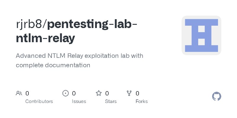 rjrb8/pentesting-lab-ntlm-relay