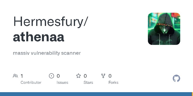 GitHub - Hermesfury/athenaa: massiv vulnerability scanner