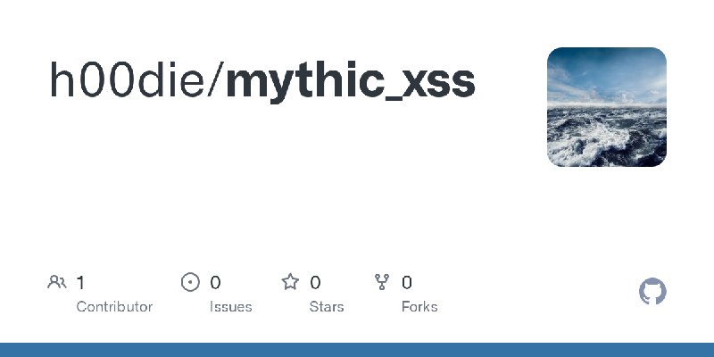GitHub - h00die/mythic_xss
