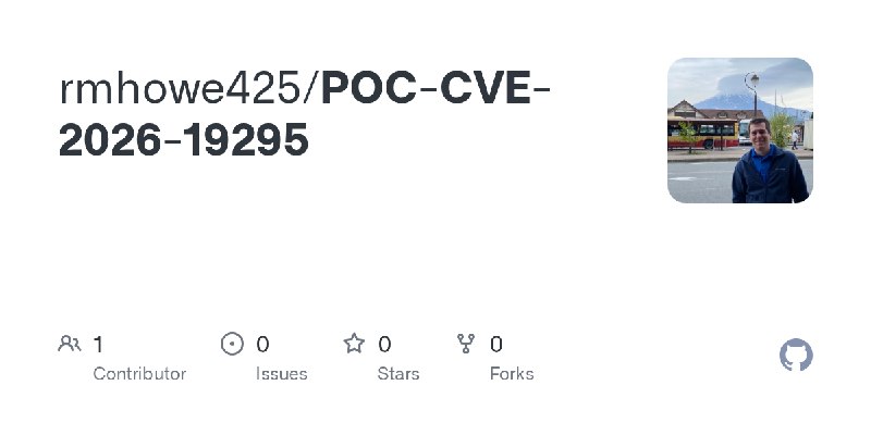 GitHub - rmhowe425/POC-CVE-2026-19295