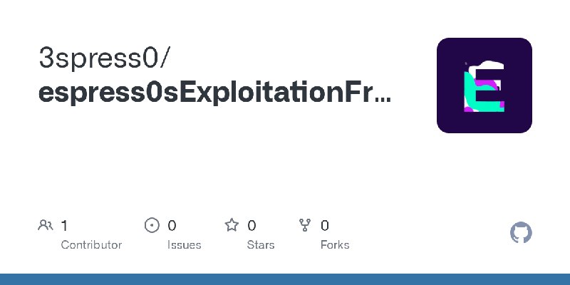 GitHub - 3spress0/espress0sExploitationFramework