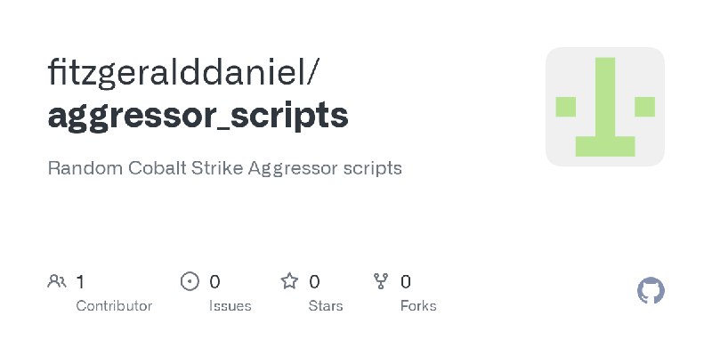 GitHub - fitzgeralddaniel/aggressor_scripts: Random Cobalt Strike Aggressor scripts