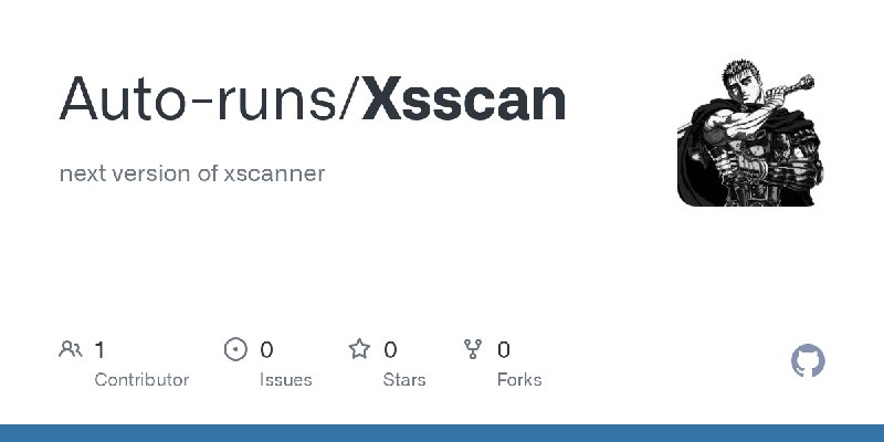 GitHub - Auto-runs/Xsscan: next version of xscanner