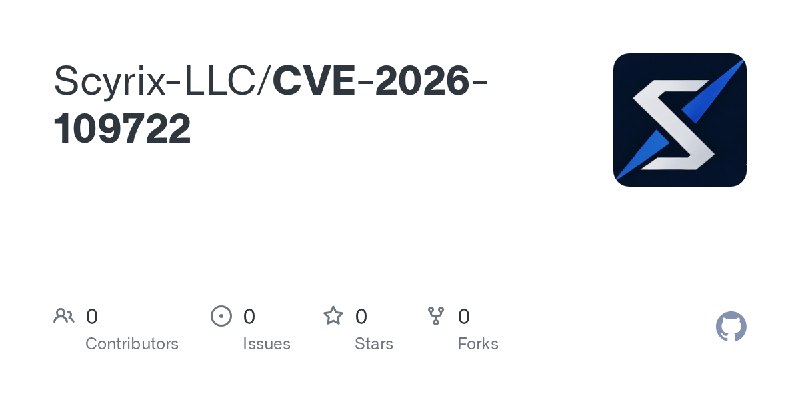 Scyrix-LLC/CVE-2026-109722