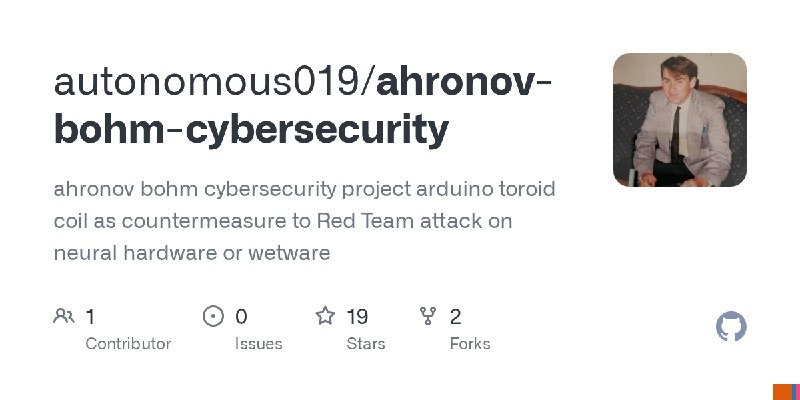 GitHub - autonomous019/ahronov-bohm-cybersecurity: ahronov bohm cybersecurity project arduino toroid coil as countermeasure to…