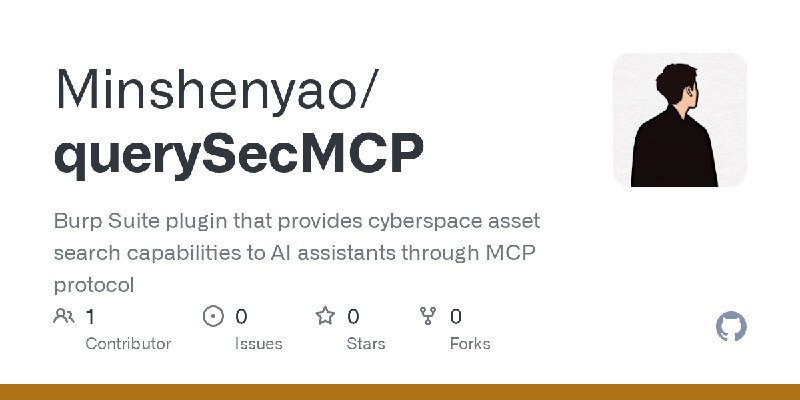 GitHub - Minshenyao/querySecMCP: Burp Suite plugin that provides cyberspace asset search capabilities to AI assistants through…