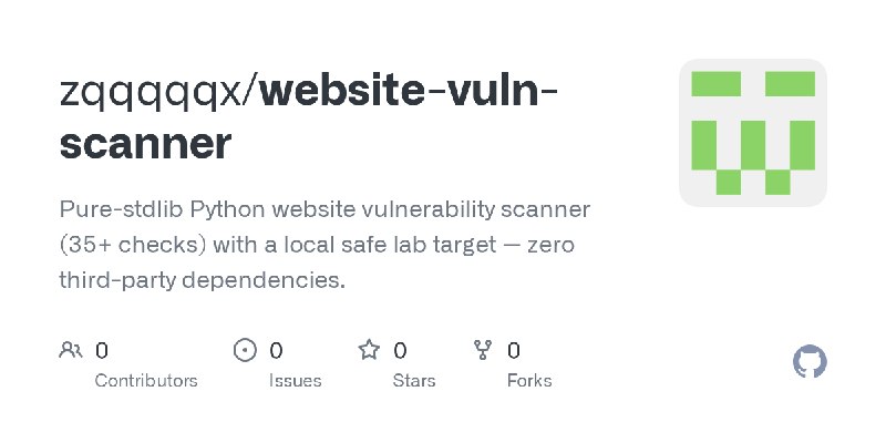 zqqqqqx/website-vuln-scanner