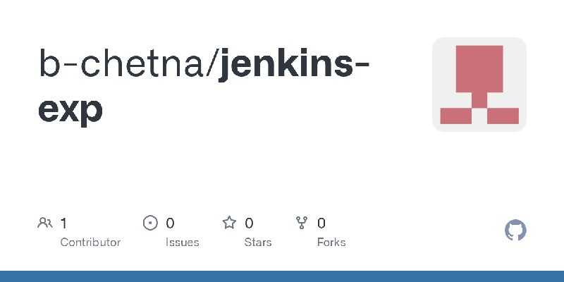 GitHub - b-chetna/jenkins-exp