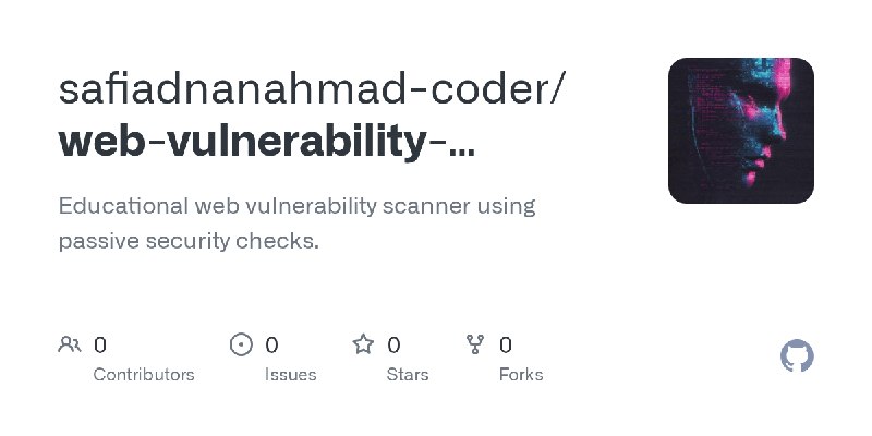 safiadnanahmad-coder/web-vulnerability-scanner