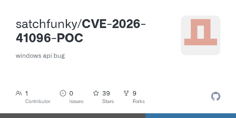 GitHub - satchfunky/CVE-2026-41096-POC: windows api bug