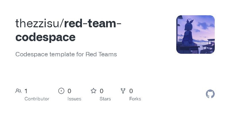 GitHub - thezzisu/red-team-codespace: Codespace template for Red Teams
