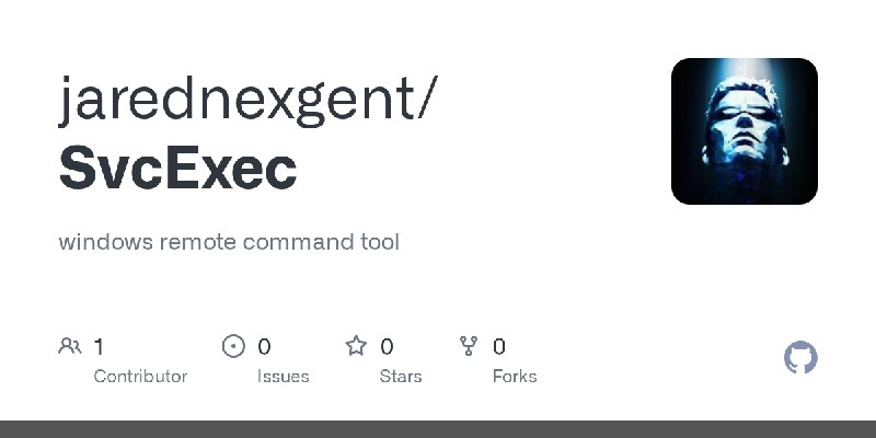 GitHub - jarednexgent/SvcExec: windows remote command tool