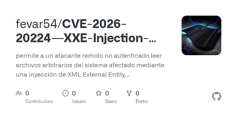 fevar54/CVE-2026-20224---XXE-Injection-en-Cisco-Catalyst-SD-WAN-Manager