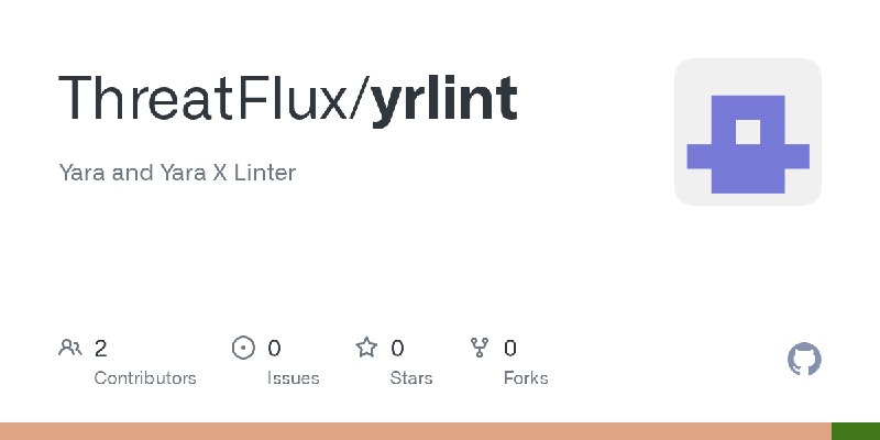 GitHub - ThreatFlux/yrlint: Yara and Yara X Linter