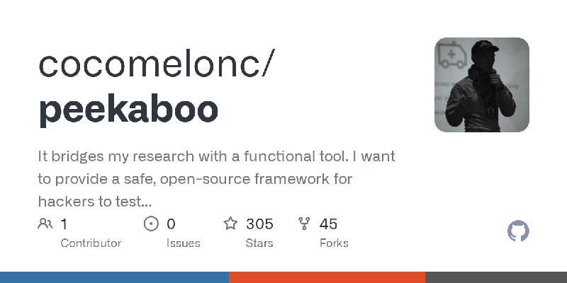 GitHub - cocomelonc/peekaboo: It bridges my research with a functional tool. I want to provide a safe, open-source framework for…