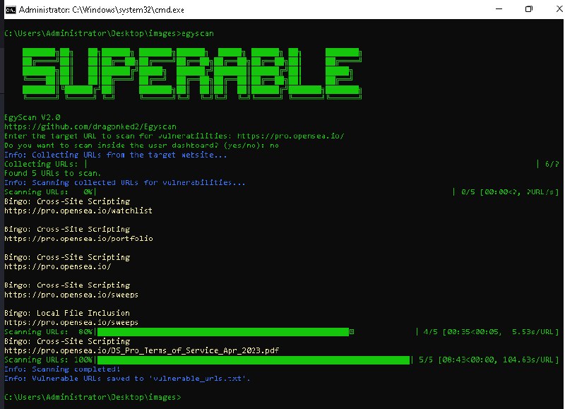 GitHub - dragonked2/Egyscan: Egyscan The Best web vulnerability scanner; it's a multifaceted security powerhouse designed to fortify…