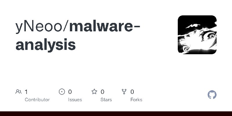GitHub - yNeoo/malware-analysis