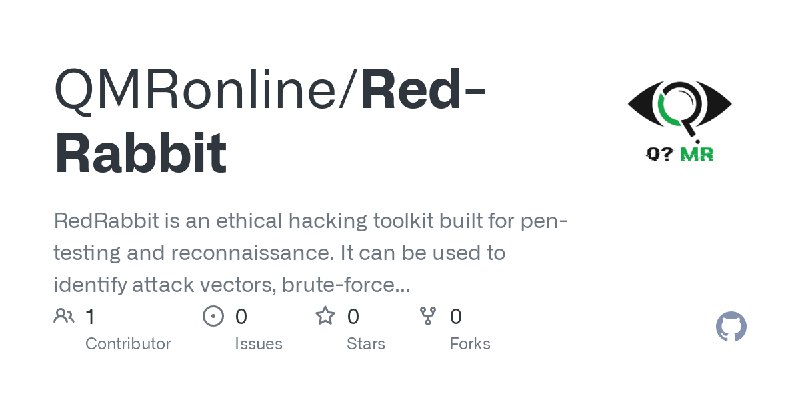 GitHub - QMRonline/Red-Rabbit: RedRabbit is an ethical hacking toolkit built for pen-testing and reconnaissance. It can be used…