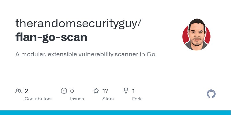 GitHub - therandomsecurityguy/flan-go-scan: A modular, extensible vulnerability scanner in Go.