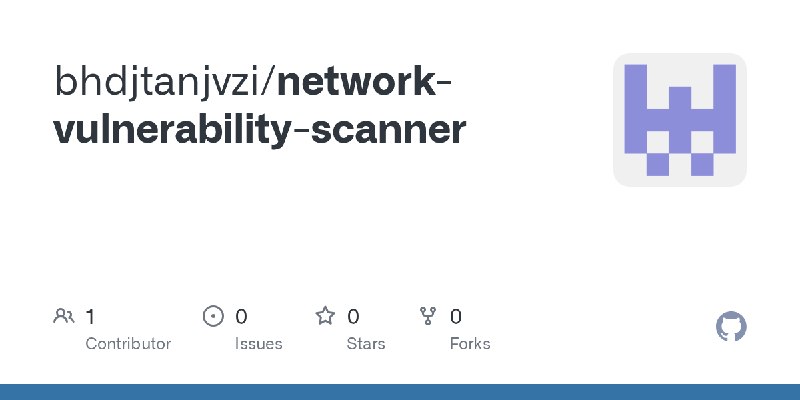 GitHub - bhdjtanjvzi/network-vulnerability-scanner
