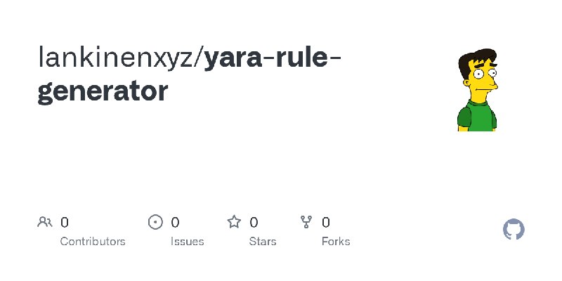 lankinenxyz/yara-rule-generator