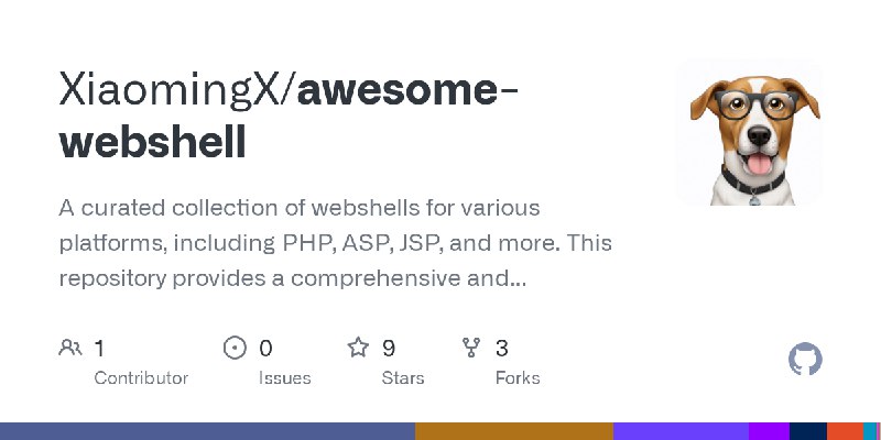 GitHub - XiaomingX/awesome-webshell: A curated collection of webshells for various platforms, including PHP, ASP, JSP, and more.…