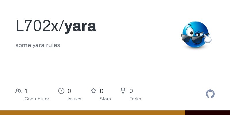 GitHub - L702x/yara: some yara rules