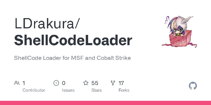 GitHub - LDrakura/ShellCodeLoader: ShellCode Loader for MSF and Cobalt Strike